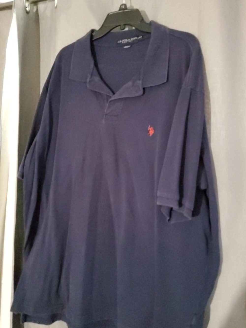 U.S. Polo Assn. Navy Polo with Red Logo